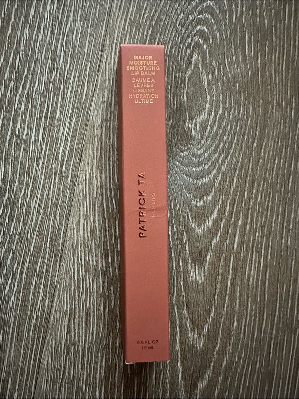 Patrick Ta Major Moisture Soothing Lip Balm in Espresso (Deep Brown)